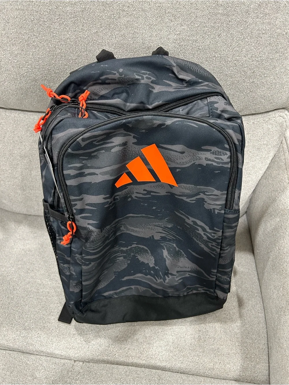 adidas classic Black Camouflage Backpack new with tag